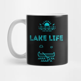 Lake Life Cute Outdoors Design for Lake Lovers Mug